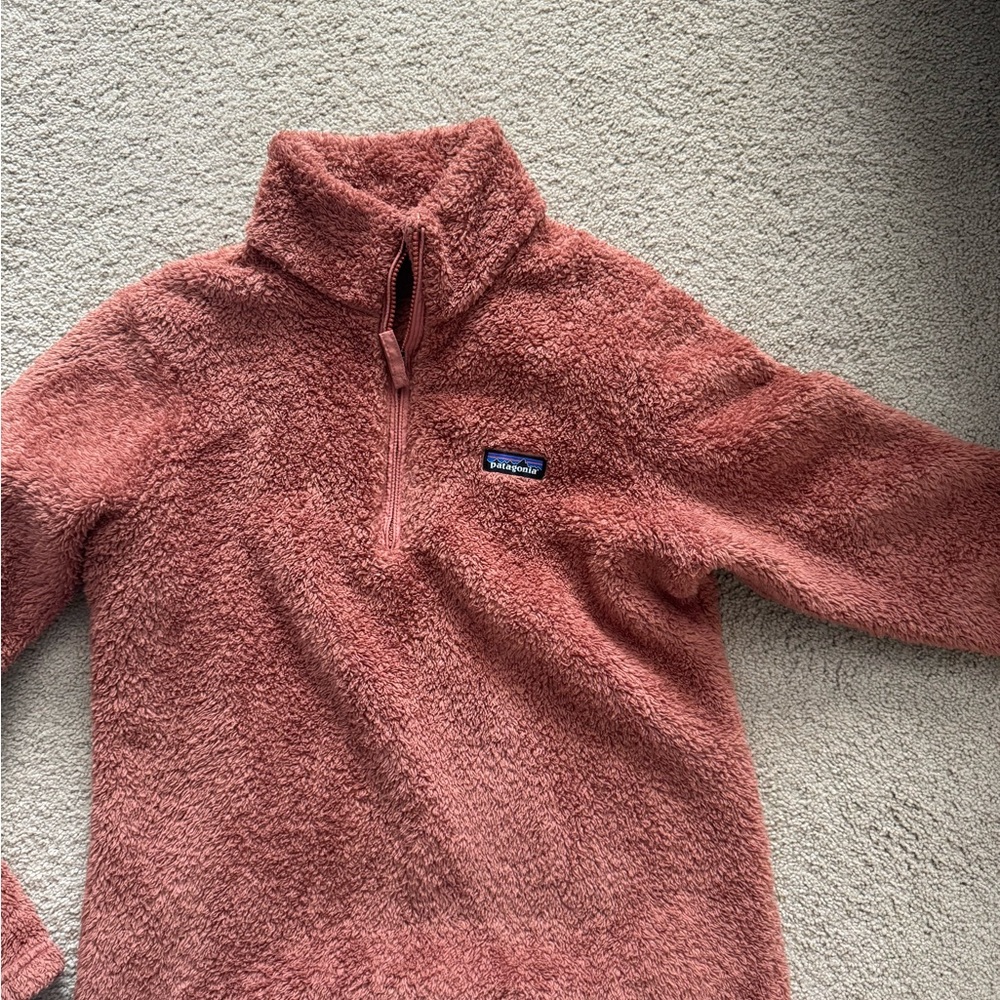 Patagonia Pink Fleece Pullover